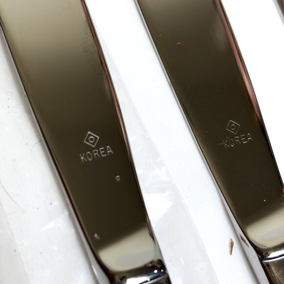 Northland Knives Stainless Set of Six Dinner Pistol Handles Flatwear NWOT - Picture 9 of 10